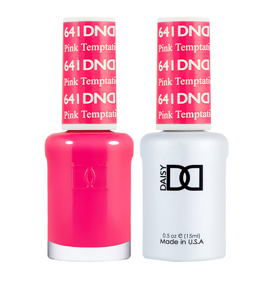 DND Matching Polish Set Gel & Lacquer 641 Pink Temptation