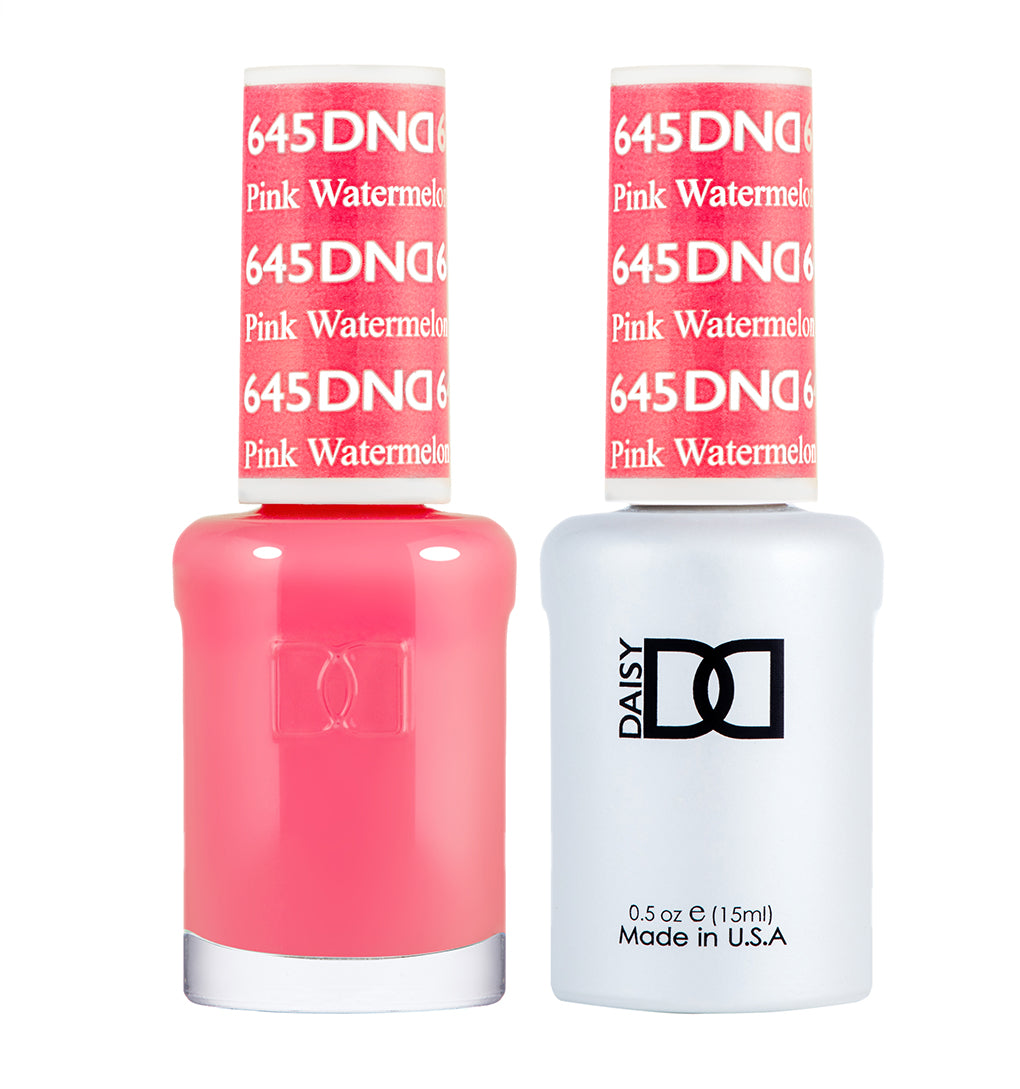 DND Matching Polish Set Gel & Lacquer 645 Pink Watermelon