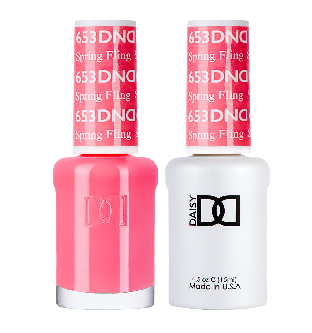 DND Matching Polish Set Gel & Lacquer 653 Spring Fling