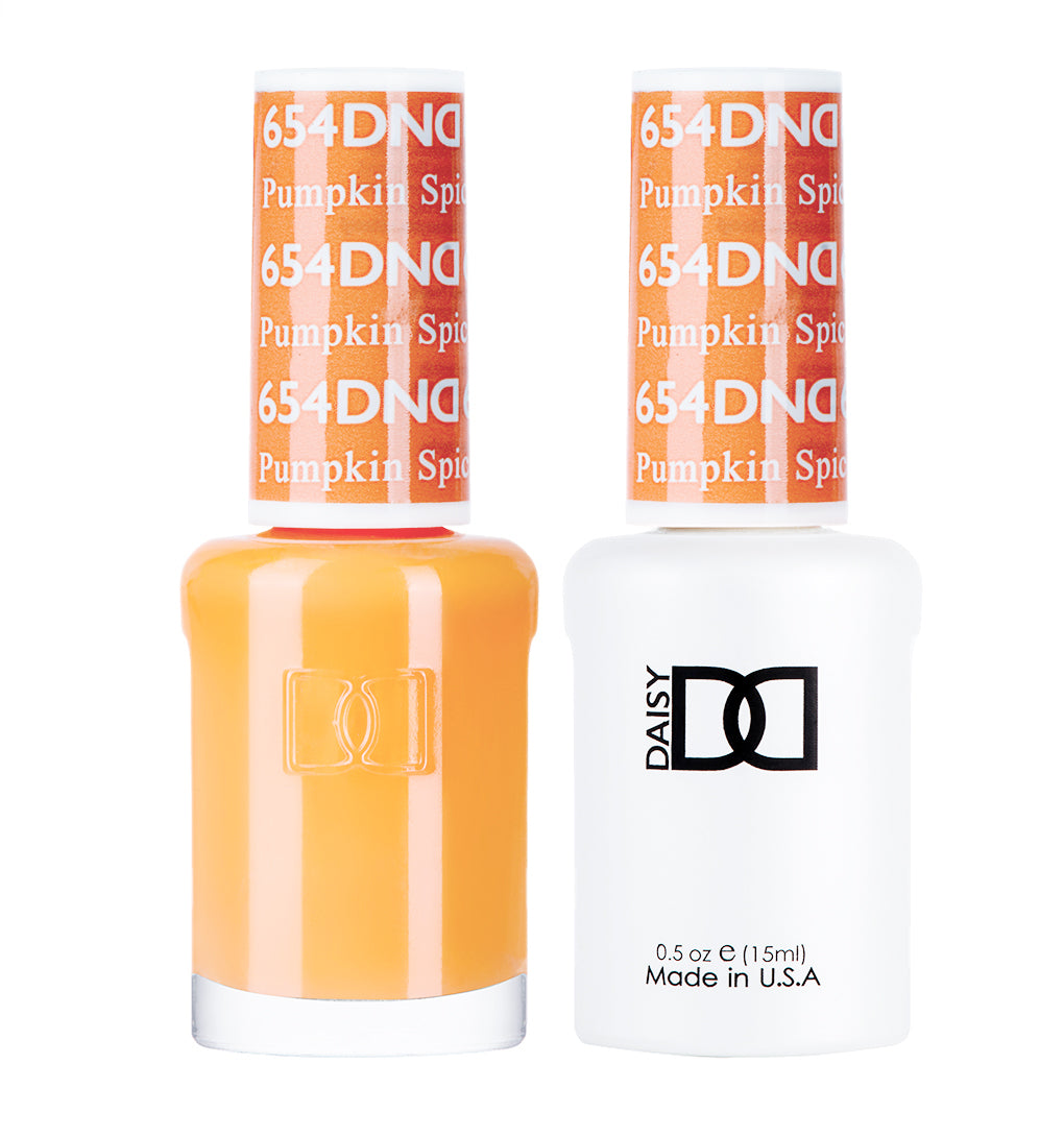 DND Matching Polish Set Gel & Lacquer 654 Pumpkin Spice