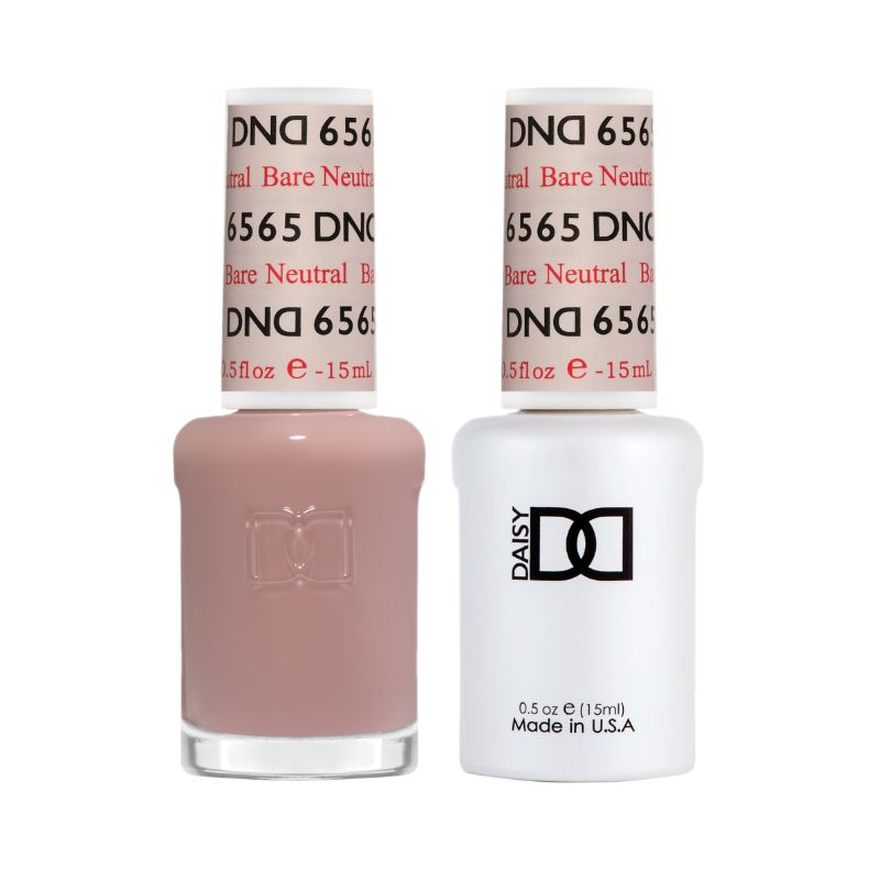 DND Matching Polish Set Gel & Lacquer 6565 Bare Neutral