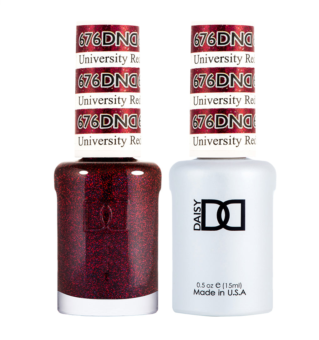 DND Matching Polish Set Gel & Lacquer 676 Universal Red