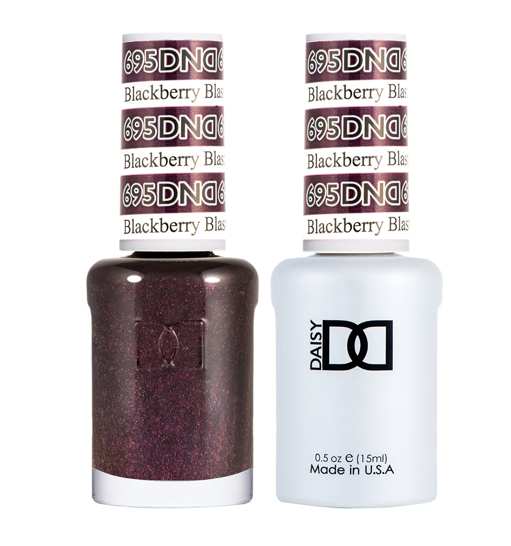 DND Matching Polish Set Gel & Lacquer 695 Blackberry Blast