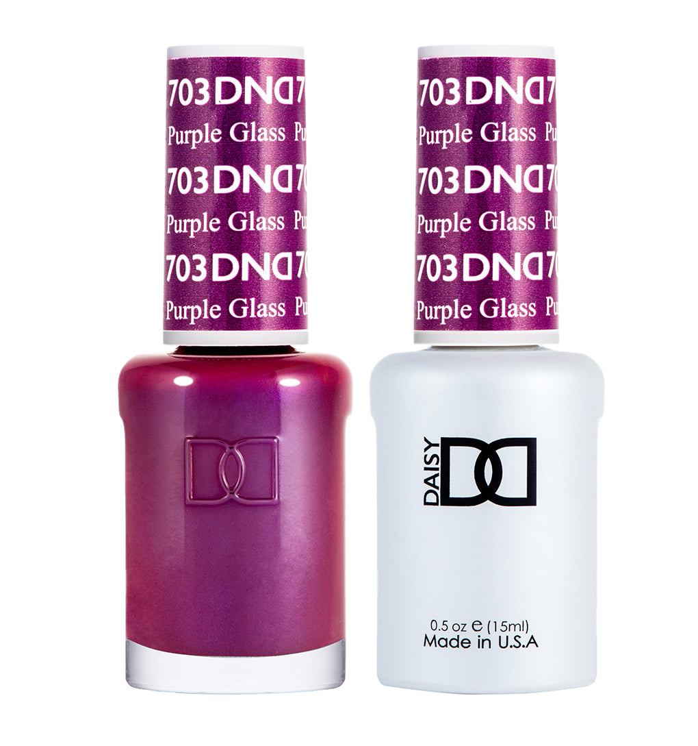 DND Matching Polish Set Gel & Lacquer 703 Purple Glass