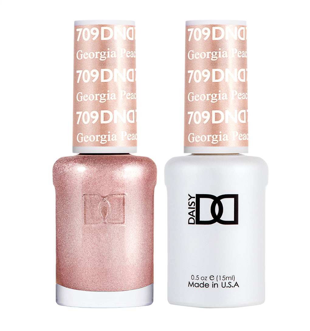 DND Matching Polish Set Gel & Lacquer 709 Georgia Peach