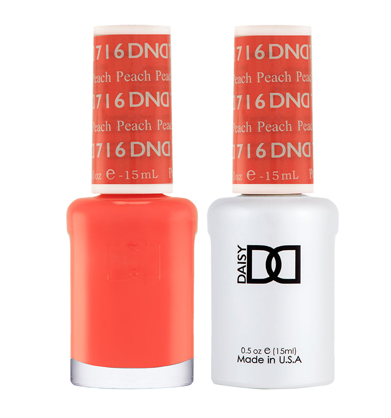 DND Matching Polish Set Gel & Lacquer 716 Peach