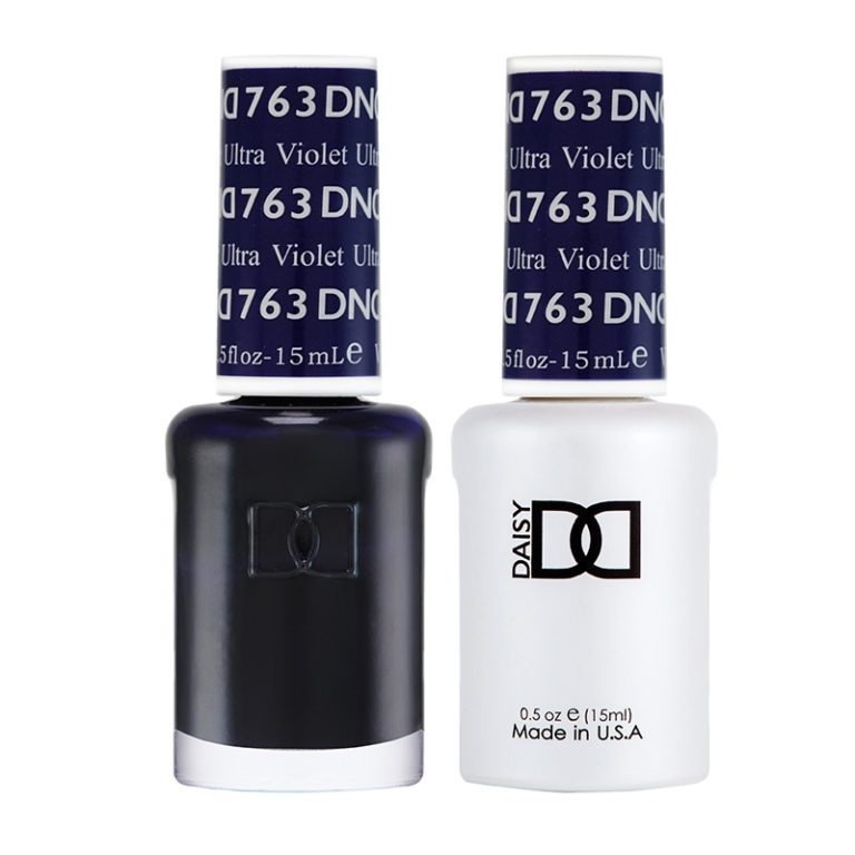 DND Matching Polish Set Gel & Lacquer 763 Ultra Violet