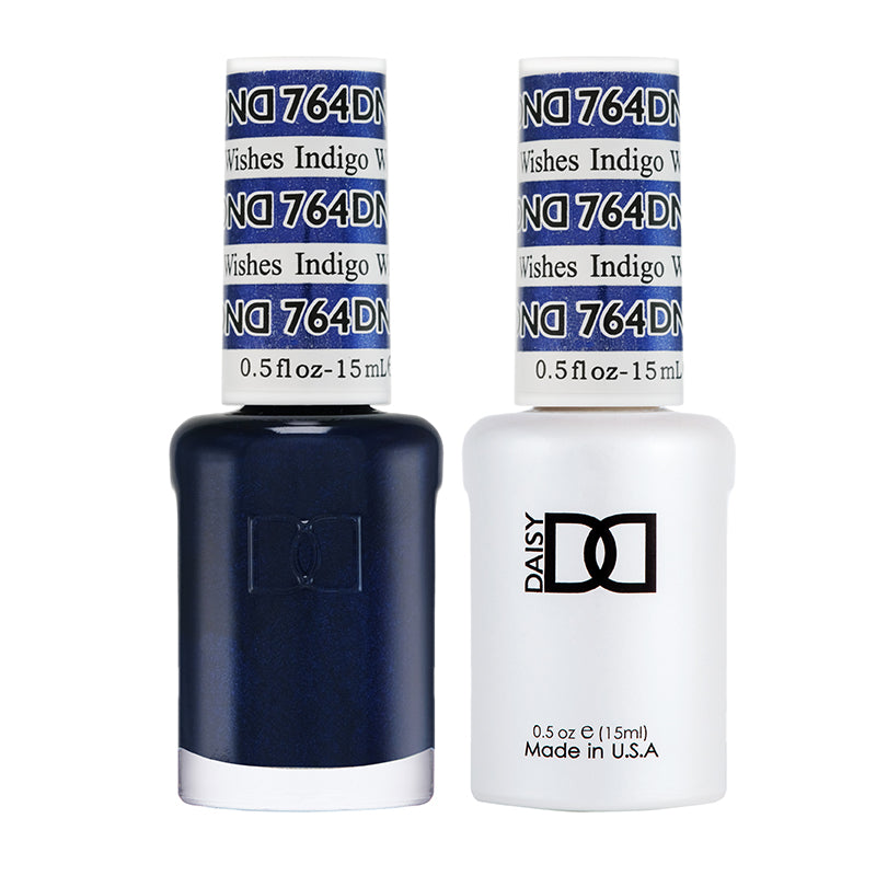 DND Matching Polish Set Gel & Lacquer 764 Indigo Wishes