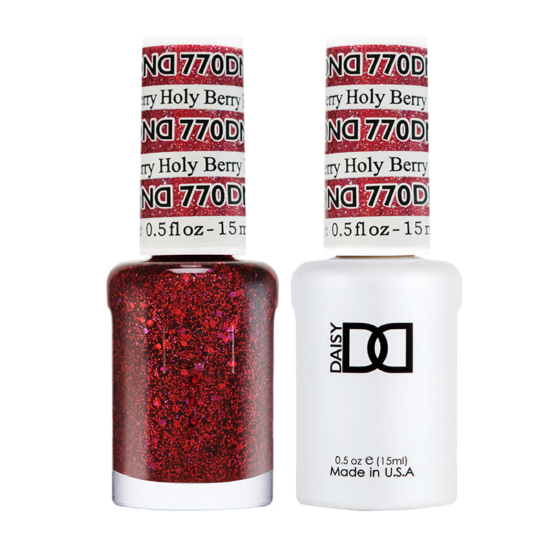 DND Matching Polish Set Gel & Lacquer 770 Holy Berry