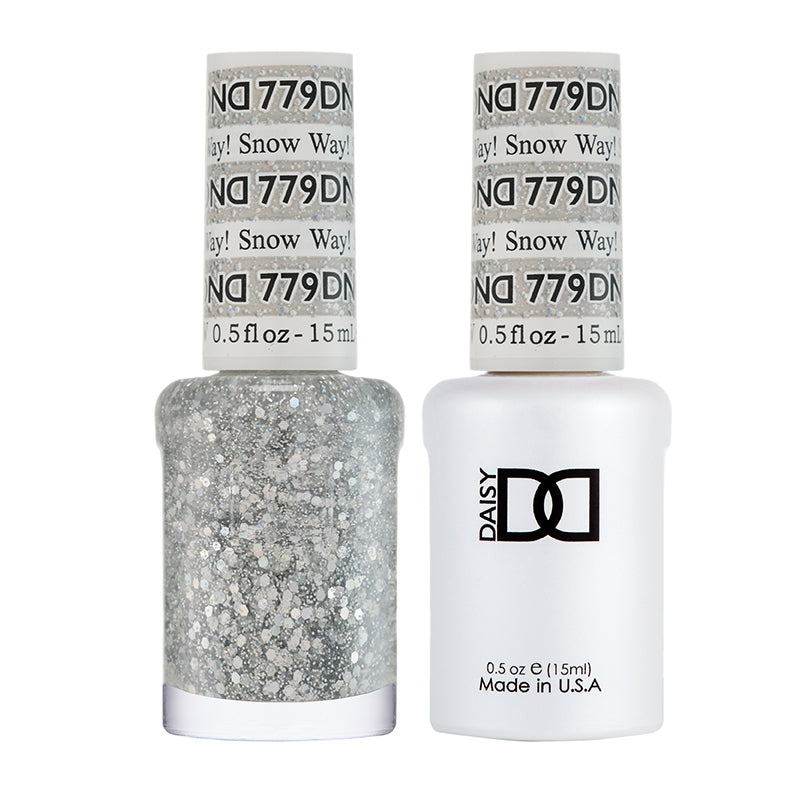 DND Matching Polish Set Gel & Lacquer 779 Snow Way!