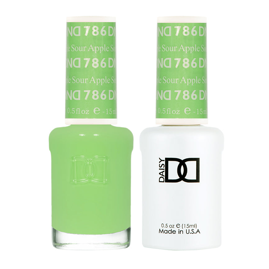 DND Matching Polish Set Gel & Lacquer 786 Sour Apple