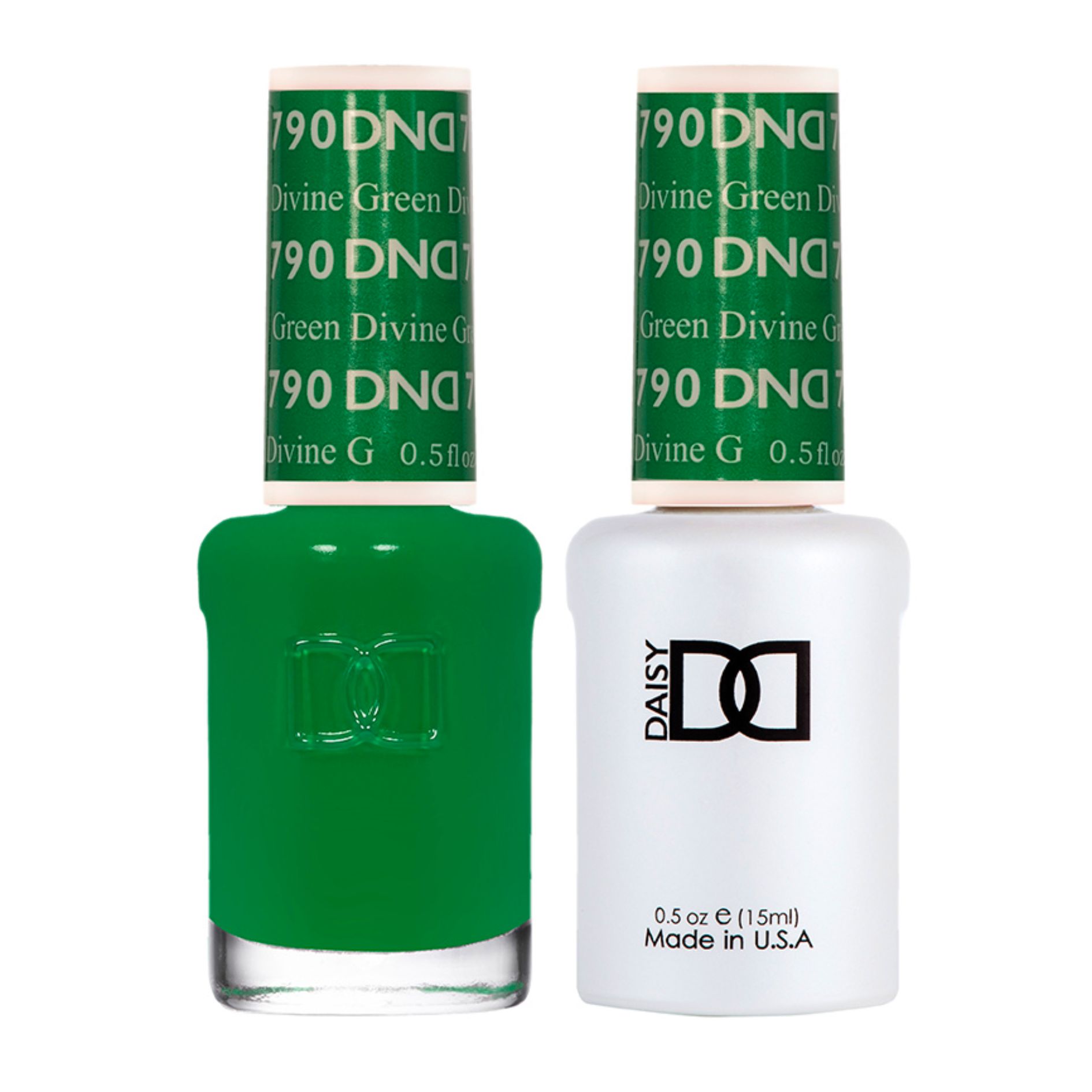 DND Matching Polish Set Gel & Lacquer 790 Divine Green