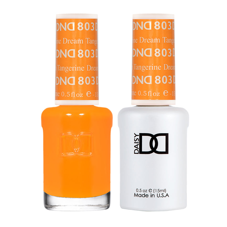 DND Matching Polish Set Gel & Lacquer 803 Tangerine Dream