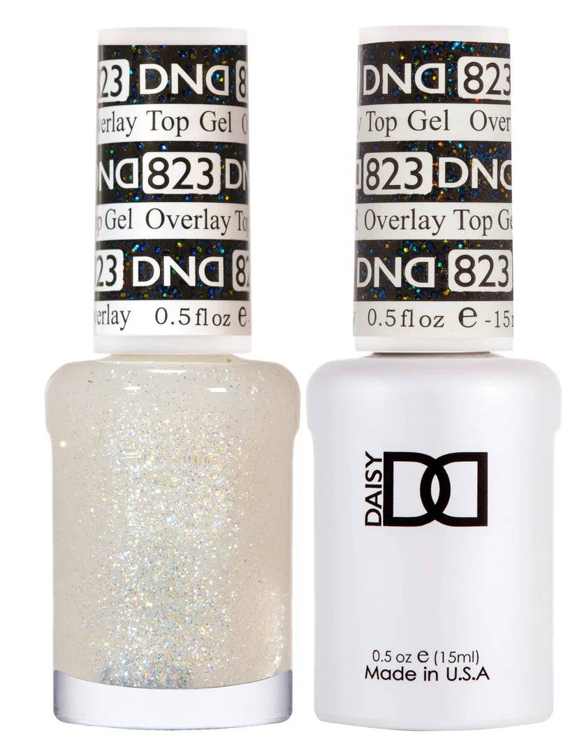 DND Matching Polish Set Gel & Lacquer 823 Overlay Top Gel