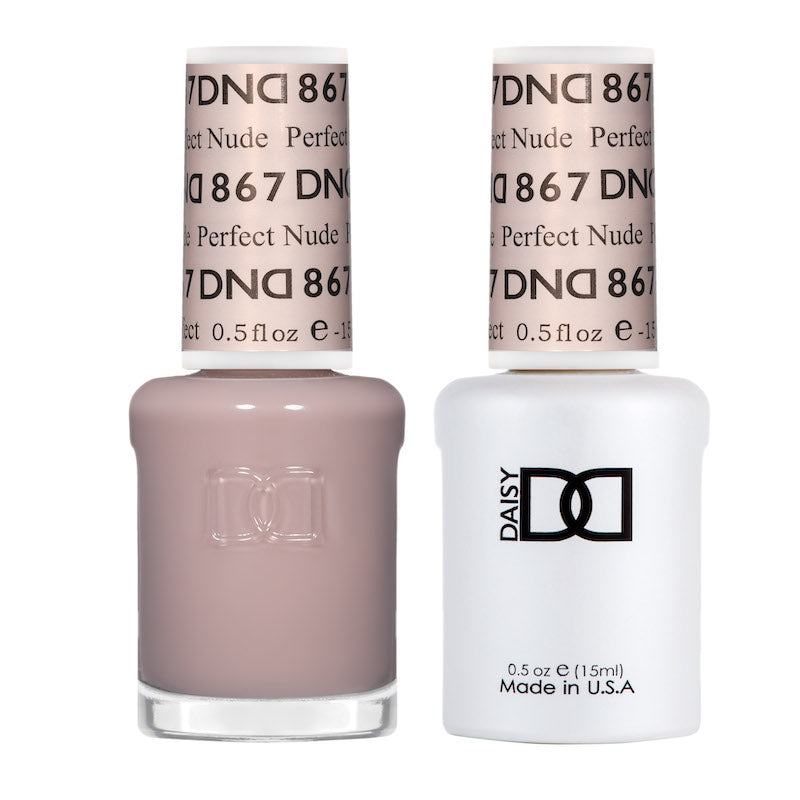 DND Matching Polish Set Gel & Lacquer 867 Perfect Nude