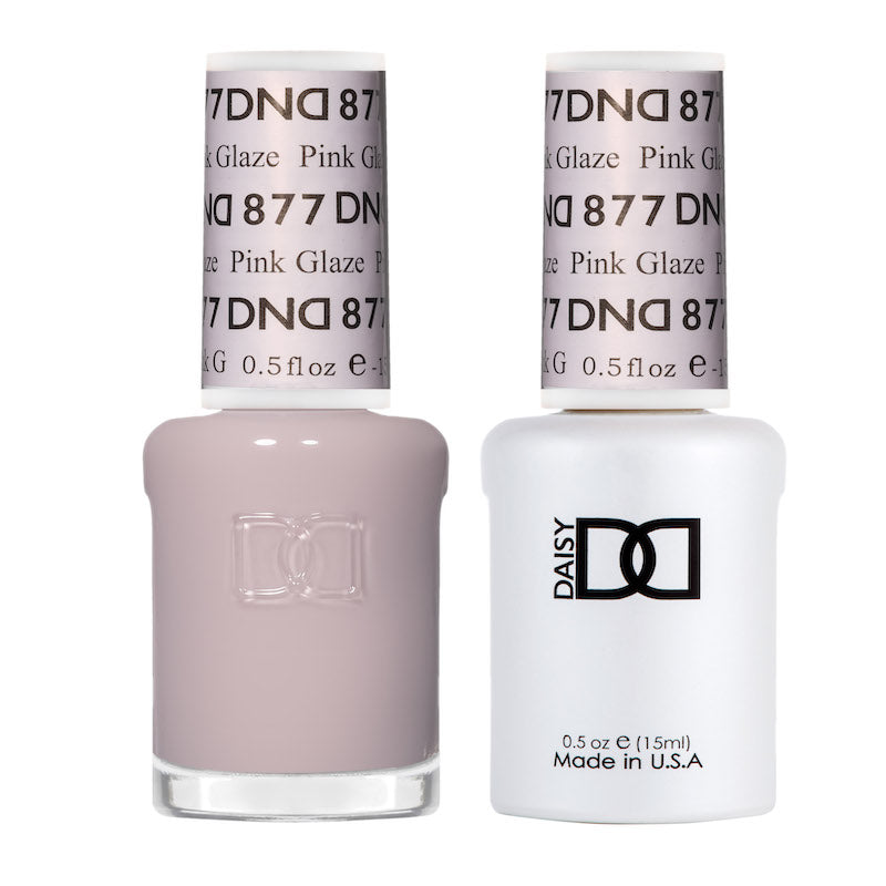 DND Matching Polish Set Gel & Lacquer 877 Pink Glaze