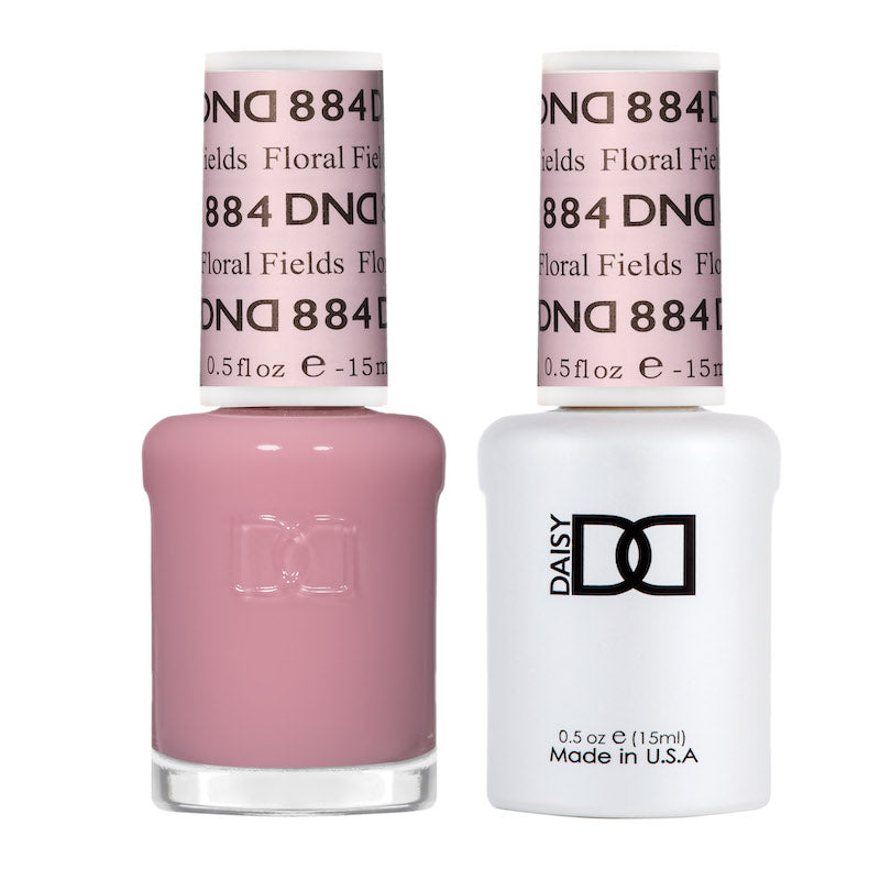 DND Matching Polish Set Gel & Lacquer 884 Floral Fields