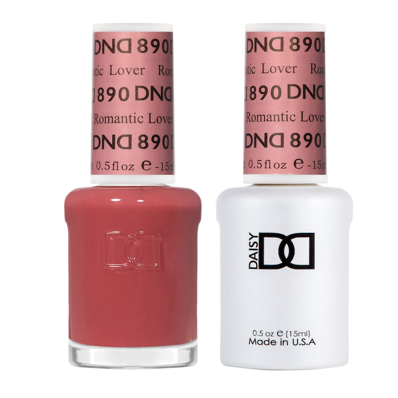 DND Matching Polish Set Gel & Lacquer 890 Romantic Lover