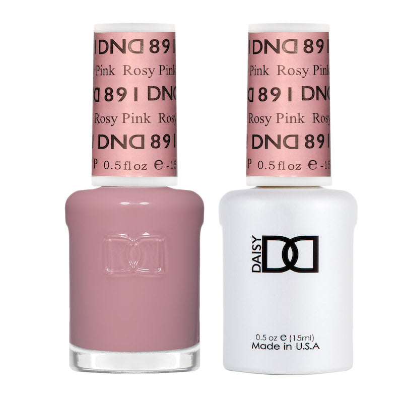 DND Matching Polish Set Gel & Lacquer 891 Rosy Pink