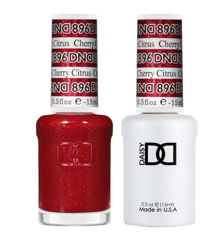 DND Matching Polish Set Gel & Lacquer 896 Cherry Citrus