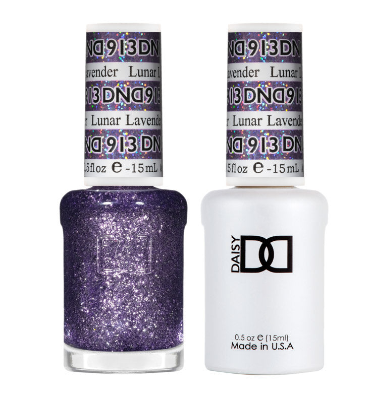 DND Matching Polish Set Gel & Lacquer 913 Lunar Lavender