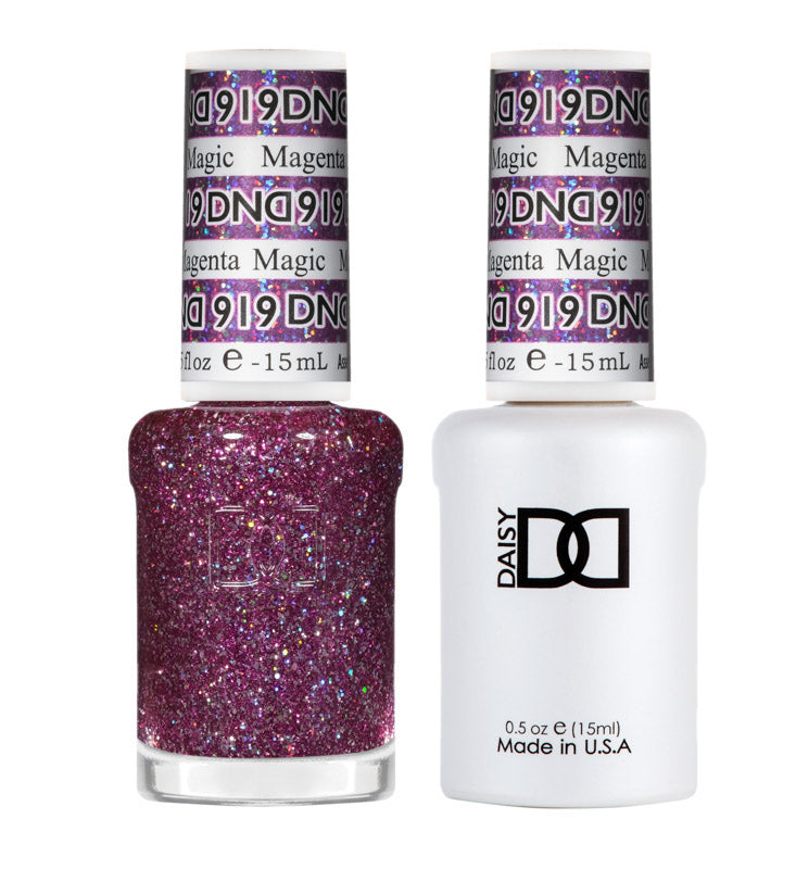 DND Matching Polish Set Gel & Lacquer 919 Magenta Magic