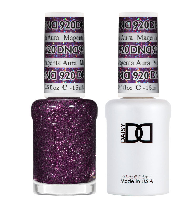 DND Matching Polish Set Gel & Lacquer 920 Magenta Aura