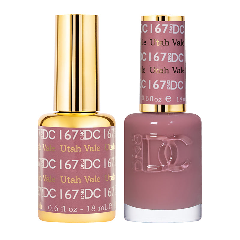 DND DC Matching Polish Set Gel & Lacquer #167 Utah Vale