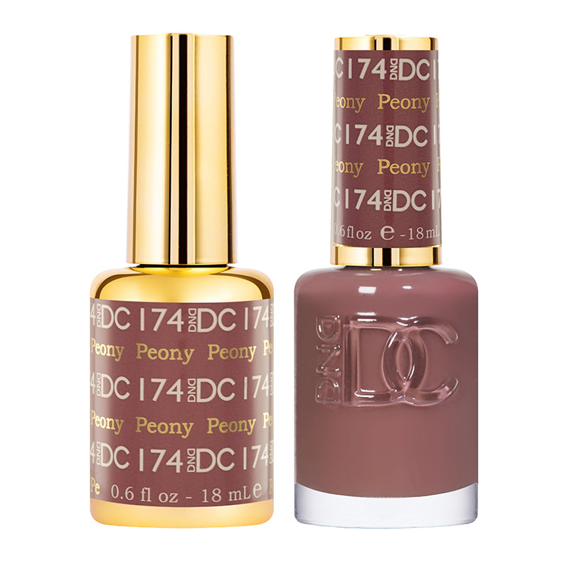 DND DC Matching Polish Set Gel & Lacquer #174 Peony