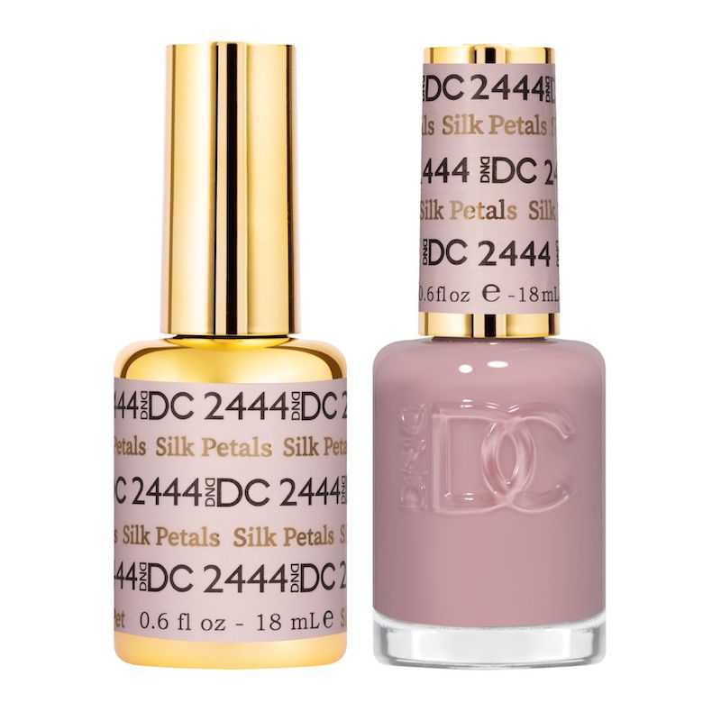 DND DC Matching Polish Set Gel & Lacquer #2444 Silk Petals