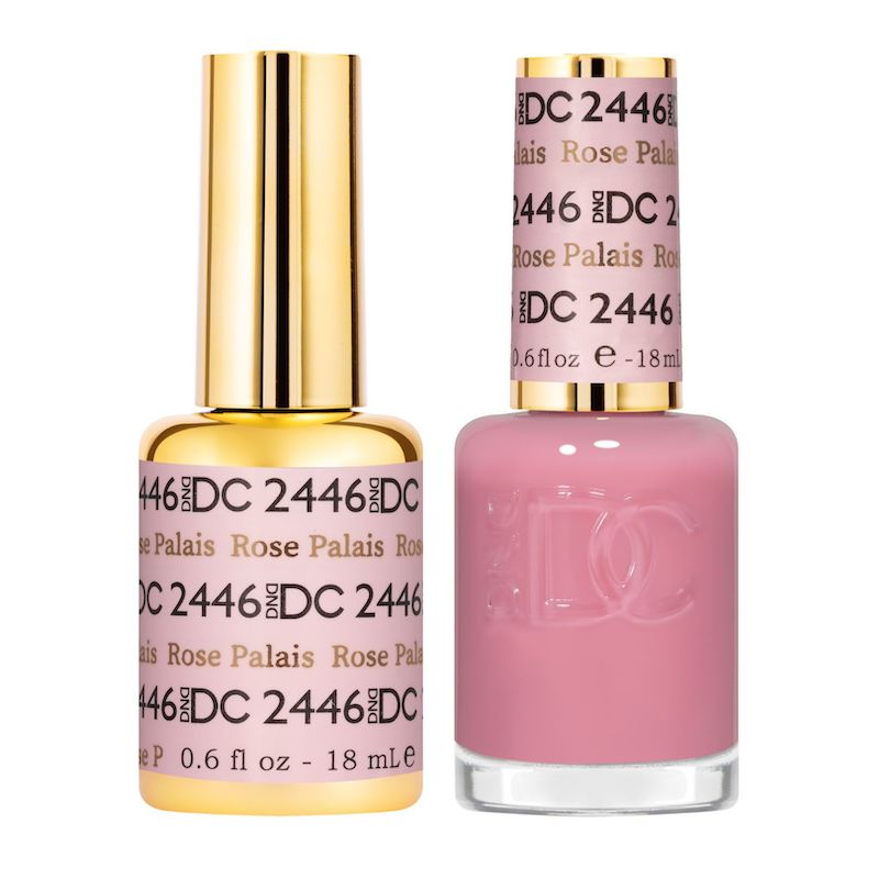 DND DC Matching Polish Set Gel & Lacquer #2446 Rose Palais