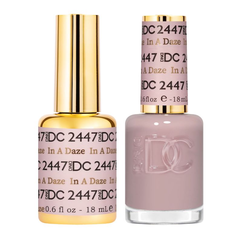 DND DC Matching Polish Set Gel & Lacquer #2447 In A Daze