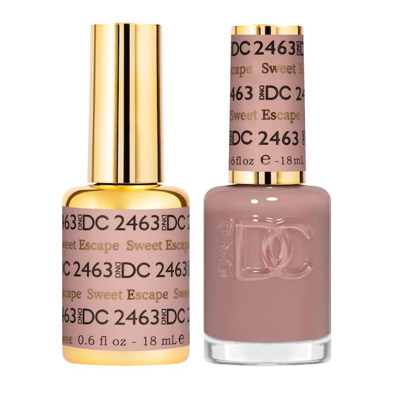 DND DC Matching Polish Set Gel & Lacquer #2463 Sweet Escape