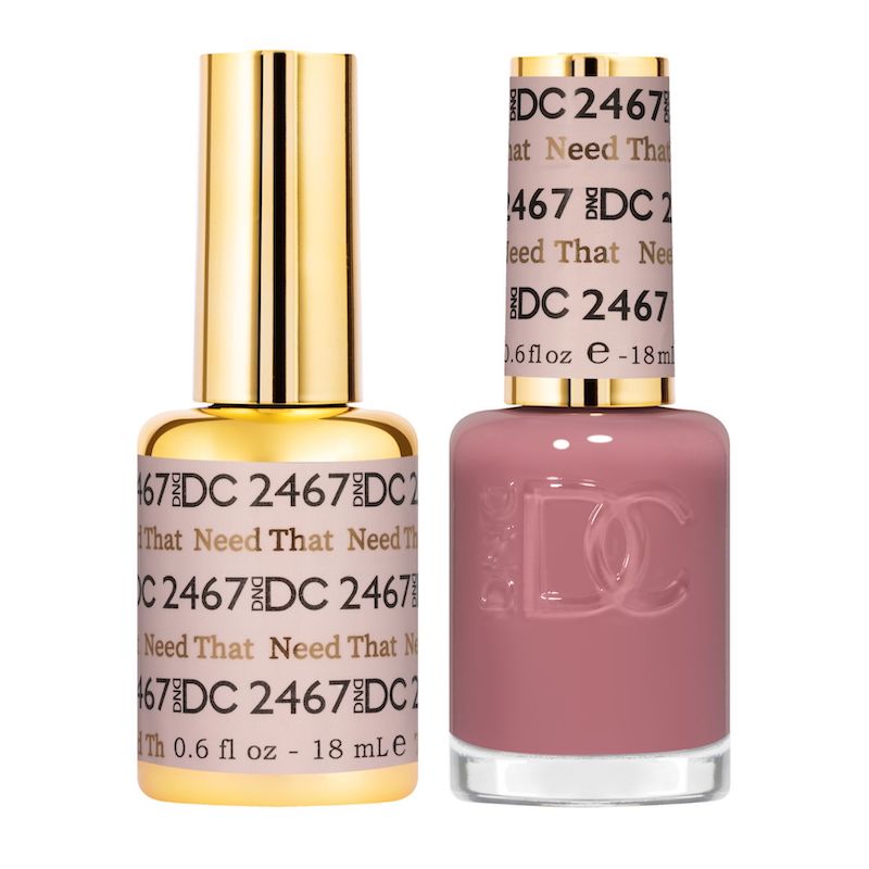 DND DC Matching Polish Set Gel & Lacquer #2467 Need That