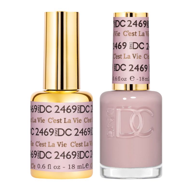 DND DC Matching Polish Set Gel & Lacquer #2469 C'est La Vie