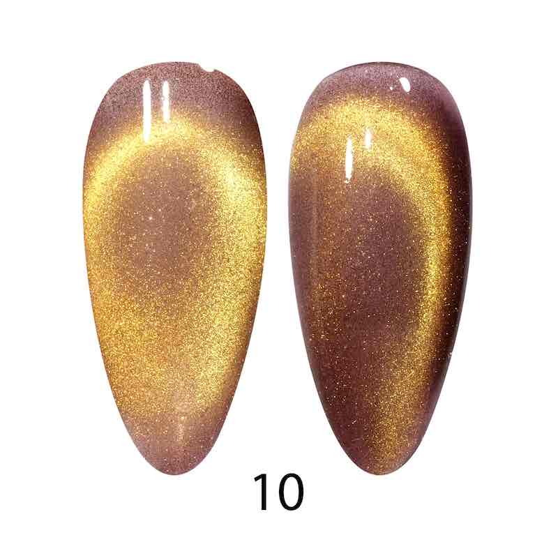 DND DC Cat Eye 9D Gel Polish  #10 Ember Enchantress