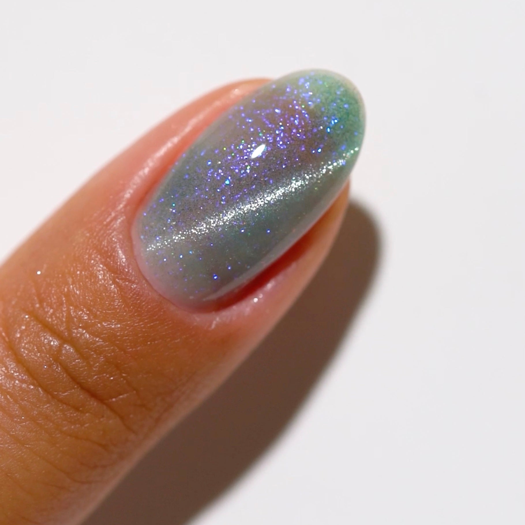 DND DC Cat Eye 9D Gel Polish  #19 Aqua Freckles