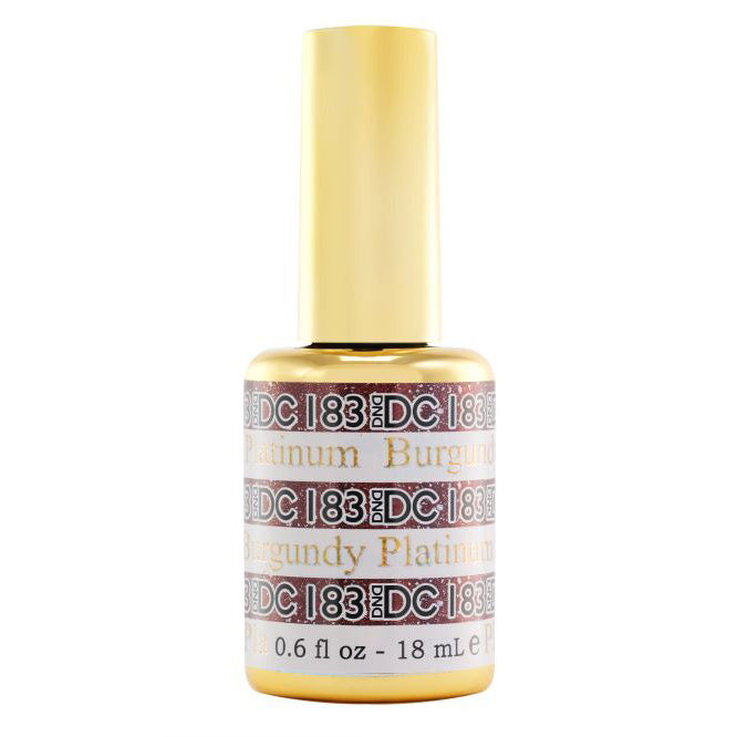 DND DC Soak-off Gel Polish #183 Burgundy 0.6 oz