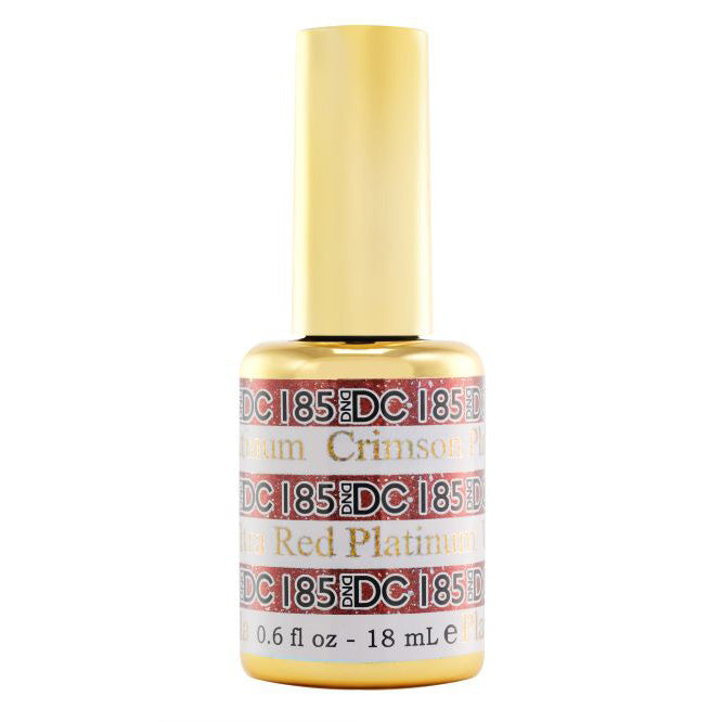 DND DC Soak-off Gel Polish #185 Crimson 0.6 oz