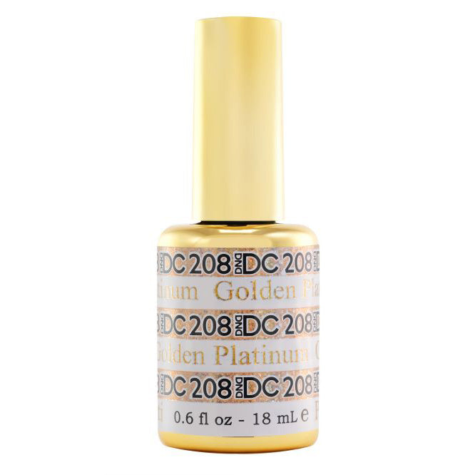 DND DC Soak-off Gel Polish #208 Golden 0.6 oz