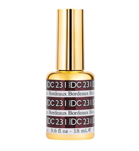 DND DC Soak-off Gel Polish #231 Bordeaux 0.6 oz