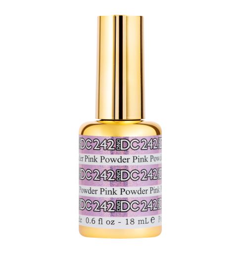 DND DC Soak-off Gel Polish #242 Powder Pink 0.6 oz