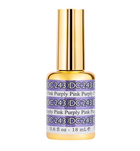 DND DC Soak-off Gel Polish #243 Purply Pink 0.6 oz