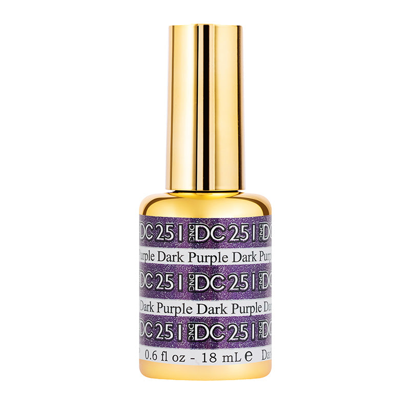 DND DC Soak-off Gel Polish #251 Dark Purple 0.6 oz