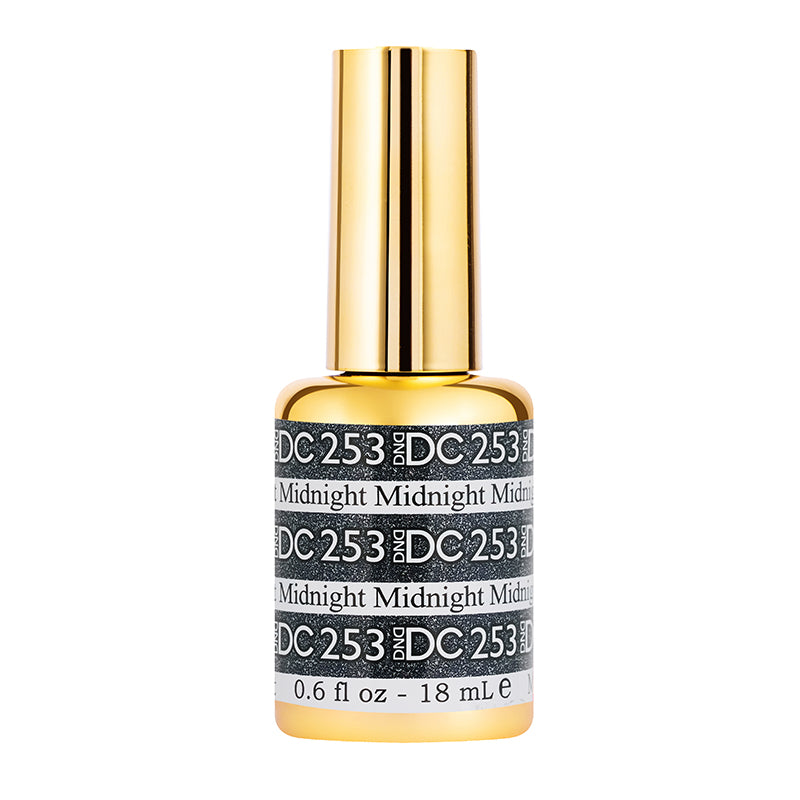 DND DC Soak-off Gel Polish #253 Midnight 0.6 oz