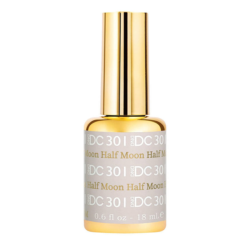 DND DC Soak-off Gel Polish #301 Half Moon 0.6 oz