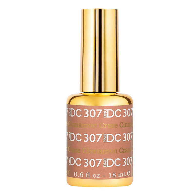 DND DC Soak-off Gel Polish #307 Cinnamon Craze 0.6 oz