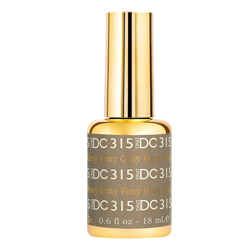 DND DC Soak-off Gel Polish #315 Foxy Gray 0.6 oz