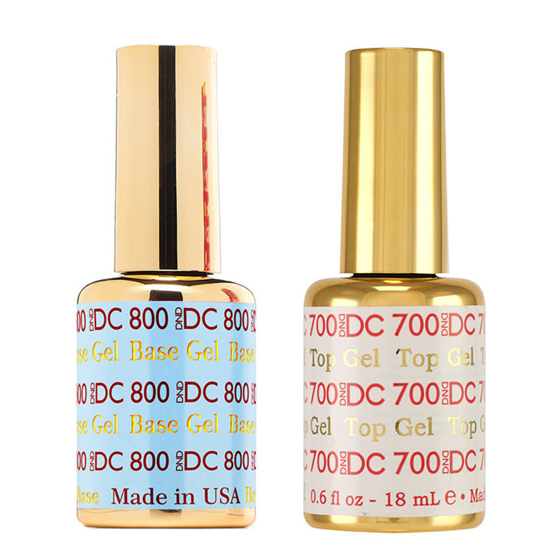 DND DC Gel Top Coat 700 & Base Coat 800