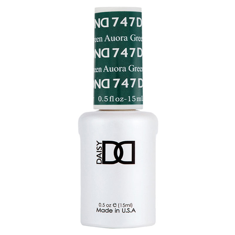 DND Soak-off Gel Polish #747 Aurora Green 0.5 oz